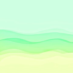 Abstract green Background with spotlight, the layer of green texture background, idea of the sky and sea and under water