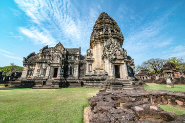 Phimai stone castle An ancient Khmer castle located in the historical park, Phimai District, Nakhon Ratchasima