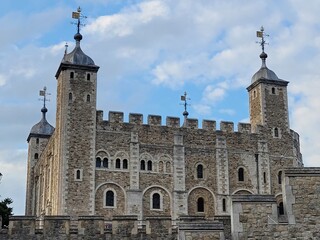 Fototapeta na wymiar Tower of London close view