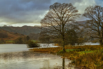 landscape with windermere lake