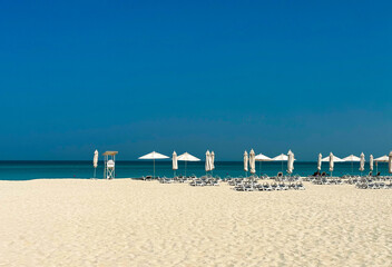 Soul beach in Abu Dhabi, United Arab Emirates
