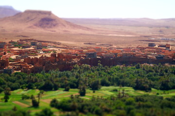 Fototapeta premium village in morocco