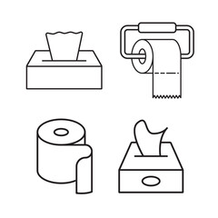 Obraz premium tissue icon