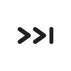 Arrow shapes simple icon