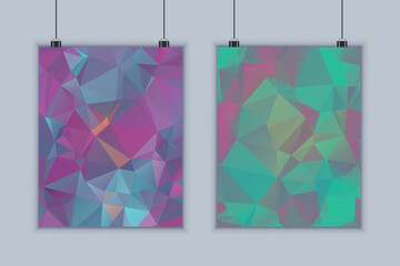 Low Poly vector abstract textured polygonal background. Blurry triangle design. 



Low Poly vector abstract textured polygonal background. Blurry triangle design. Pattern can be used for background.
