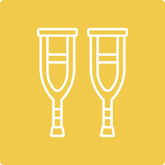 Crutches Icon
