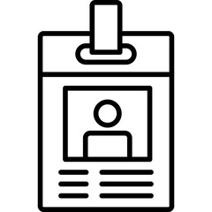 Identity Card Icon