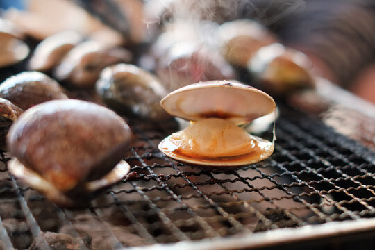 焼きハマグリ