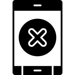 Fototapeta premium Delete Button Icon