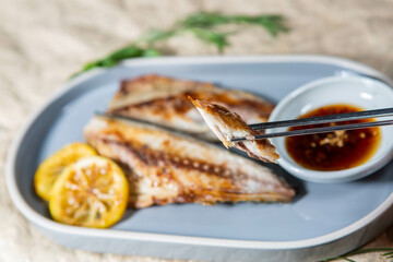 Grilled Mackerel
Grilled Fish
fish
blue fish
mackerel