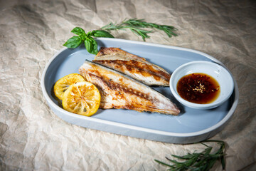 Grilled Mackerel
Grilled Fish
fish
blue fish
mackerel