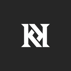 modern KK logo designs