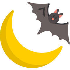 Halloween Moon Icon