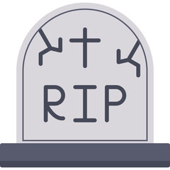 Obraz premium Cemetery Icon
