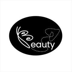 B Beauty Butterfly logo 