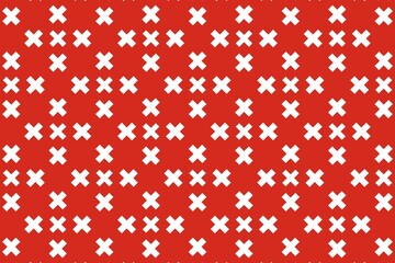 Geometric pattern in the colors of the national flag of Switzerland. The colors of Switzerland.