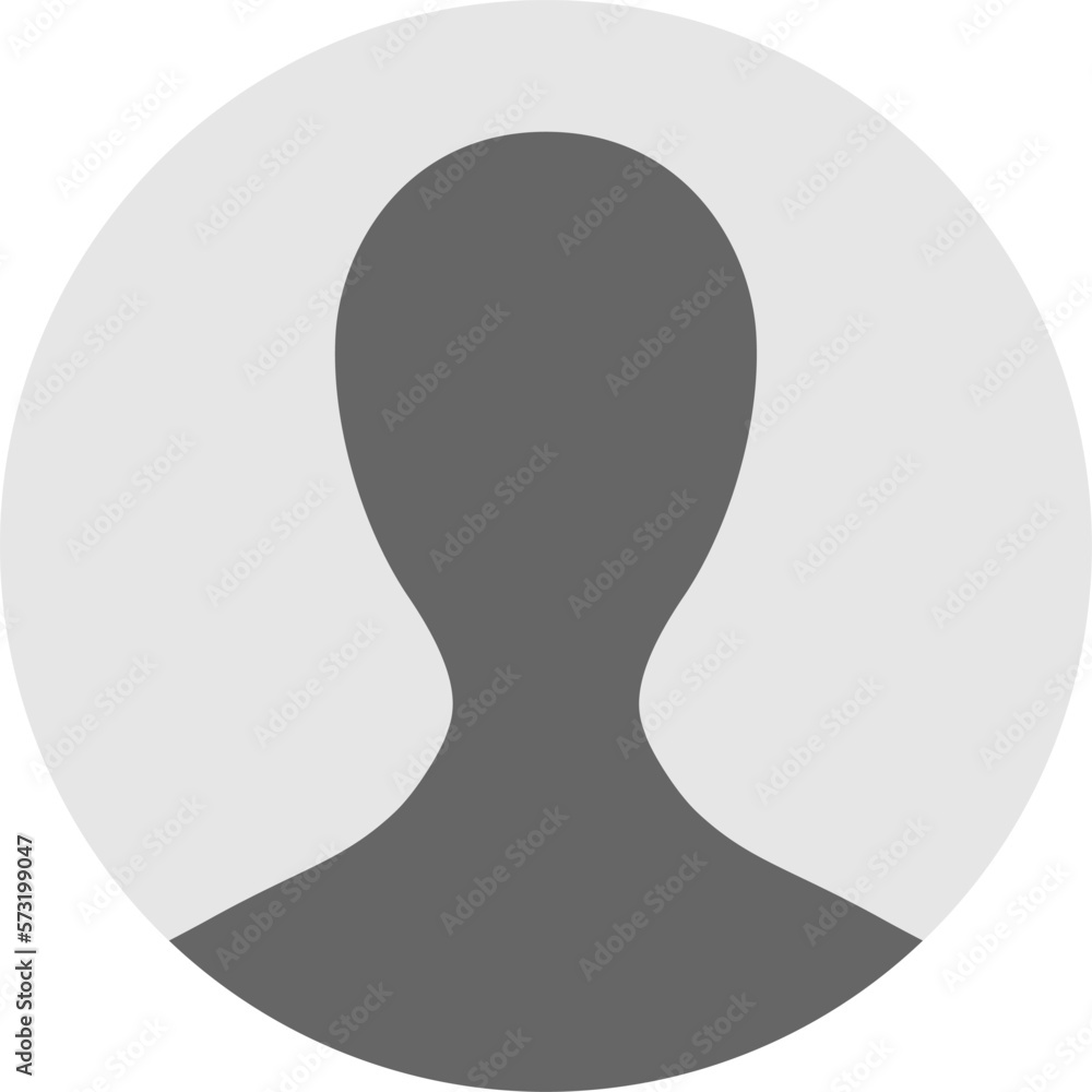 Poster generic anonymous social media web user account male man profile avatar image symbol icon. vector im