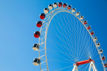 Ferris wheel in the park
