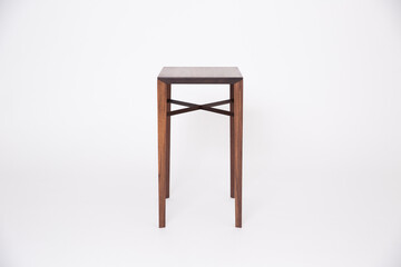 Dark wood table, dark house furniture