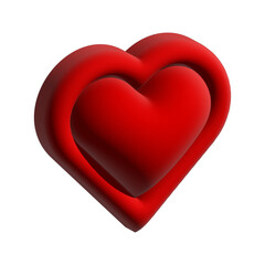 velvet 3d heart