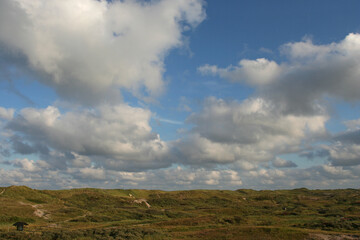 Dunes coastal village Egmond aan Zee Netherlands, Duinen kustdorp Egmond aan Zee Nederland