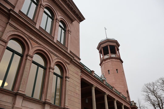 Old building with sky in backround