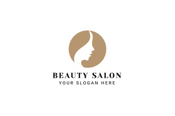 Beauty Salon Logo Vector Icon Illustration