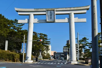 Foto auf Alu-Dibond First torii gate © 一雄 安澤