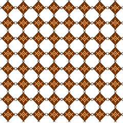 Abstract fabric on brown with diamond pattern background. Idea for wallpaper, print, paper background etc., 