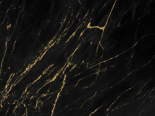 Black and gold marble luxury wall texture with shiny golden line pattern abstract background design for a cover book or wallpaper and banner website.	