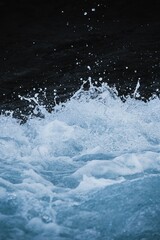 This is the picture of splashing water