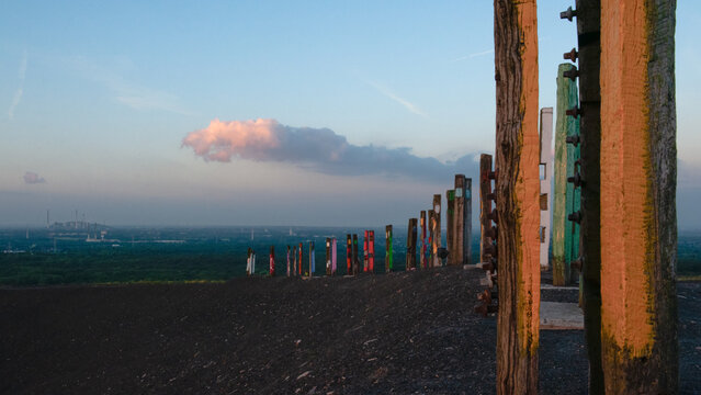 Skulpturenkunst auf der Halde Haniel in Bottrop