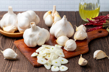 国産のにんにく