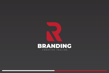 R Letter Logo Vector Trademark. Universal R Logotype Brand