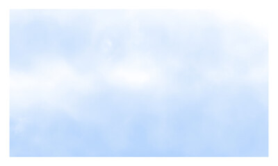 blue color brush smoke