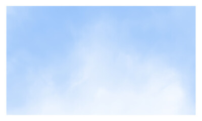 blue color brush smoke