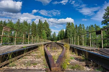 Eisenbahngleise 