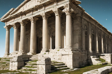 Fototapeta premium Ancient Roman architecture