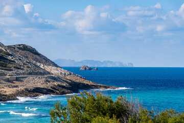 Fototapeta premium Cala Mesquida ist eine Bucht der spanischen Baleareninsel Mallorca | Spanien |&nbsp;Espana