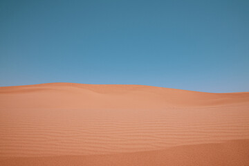 sand dunes in the desert