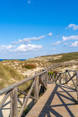 Fototapeta na wymiar ala Mesquida ist eine Bucht der spanischen Baleareninsel Mallorca | Spanien | Espana