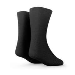 Black socks realistic with shadow transparent