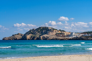 Fototapeta na wymiar Cala Agulla ist eine Bucht der spanischen Baleareninsel Mallorca | Spanien | Espana