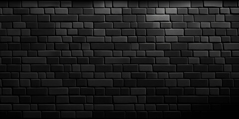 Versatile and Striking: black Painted Brick Wall Texture for Backgrounds or Wallpapers - Ideal for Interior Design, Architecture, and DIY Projects, generative ai