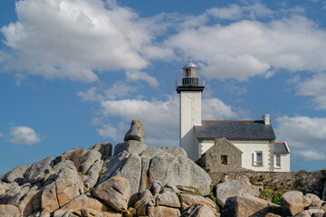 Phare de Pontusval en Bretagne