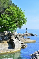 Chorwacja, miasto Opatija, region Kvarner, wakacje, wypoczynek, zwiedzanie,  strefa euro