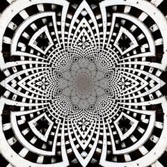 black and white background abstract illusion image