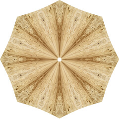 wooden octagonal decorative object