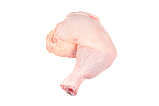 Fresh raw cFresh raw chicken meat isolated on transparent background. Chicken drumstick or leg, top view. PNG Filehicken meat, isolated on white background. Chicken drumstick or leg, top view.