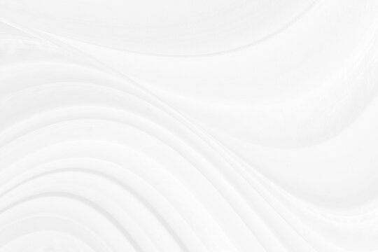 beauty white abstract smooth curve soft fabric shape decorate fashion textile background © Topfotolia